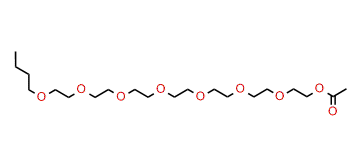 3,6,9,12,15,18,21-Heptaoxapentacosyl acetate